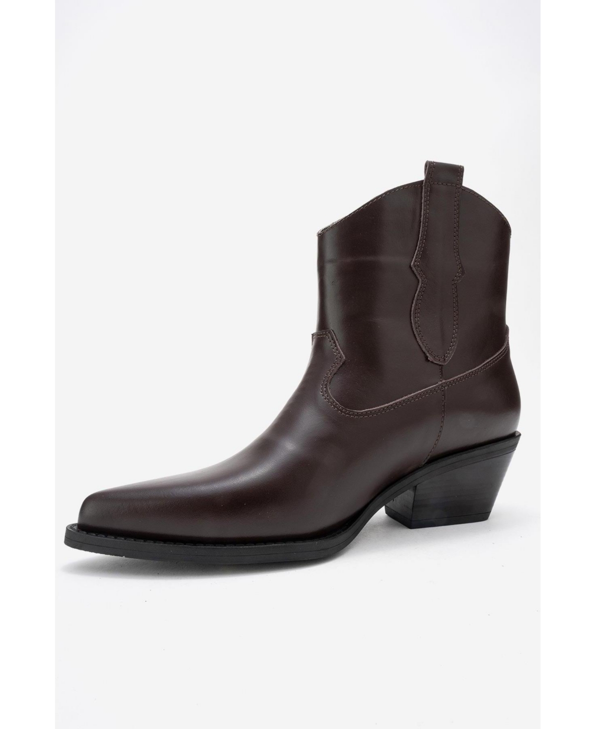 Forever & Always Shoes Women's Elia Leather Western Boot