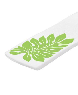 Sunsation 1.75" Thick Foam Lounger Raft Pool Float, Green Leaf