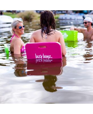 Lazy Bunz Foam Water Saddle Swimming Pool Float, Flamingo Pink
