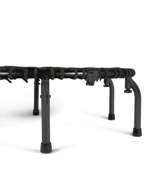 350f Indoor Lightweight 39-Inch Folding Fitness Trampoline, Black