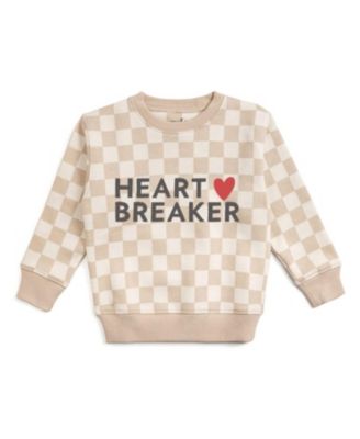 Big Boys Heartbreaker Checkered Valentine's Day Sweatshirt
