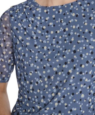 Women's Printed Crewneck Top