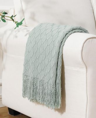 Multi Chevron Texture Lightweight Throw, 50" x 60"