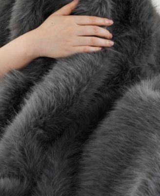 Lifestyle Faux Fur Throw, 50" x 60"