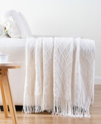 Texture Triple Zig-Zag Lightweight Throw, 50" x 60"