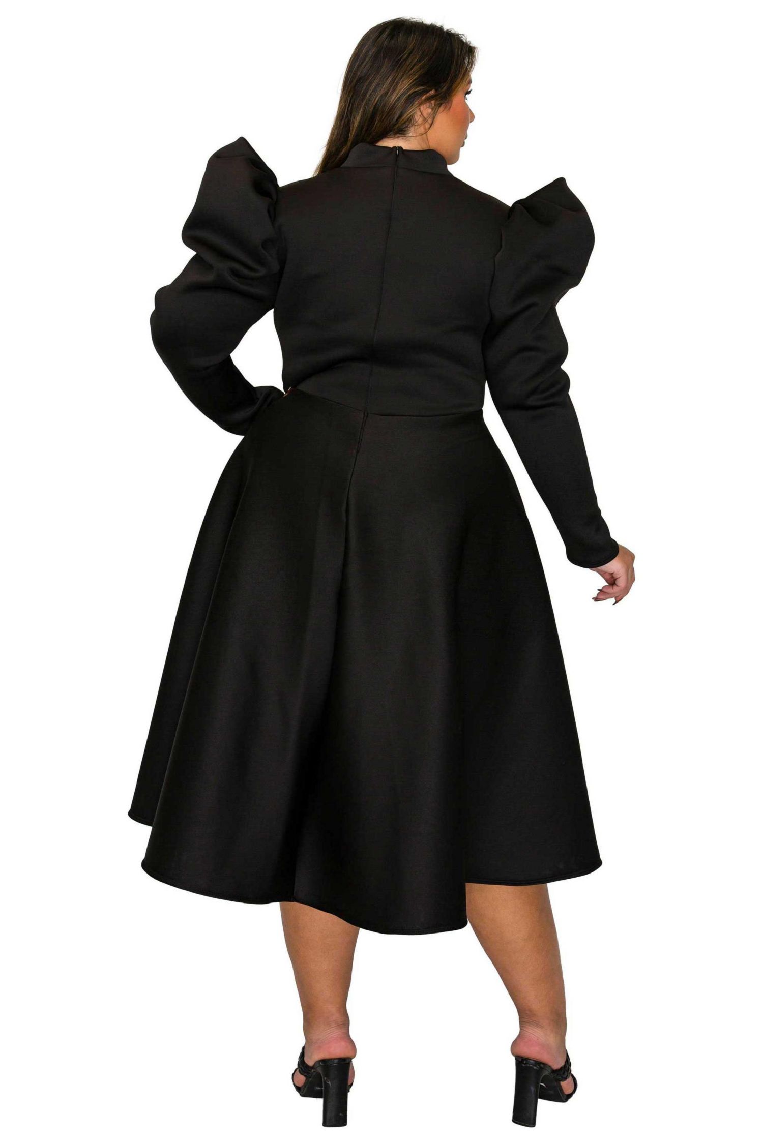 Plus Size Isabella Neoprene Statement Dress