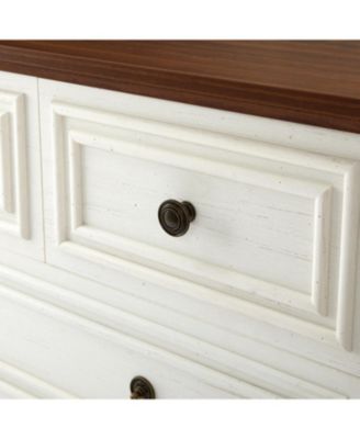 White 5-Drawer Dresser - Bedroom Storage