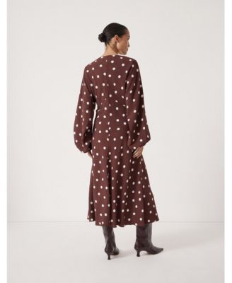 Women's Grace V-Neck Long Sleeve Dress