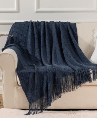 Texture Triple Zig-Zag Lightweight Throw, 50" x 60"