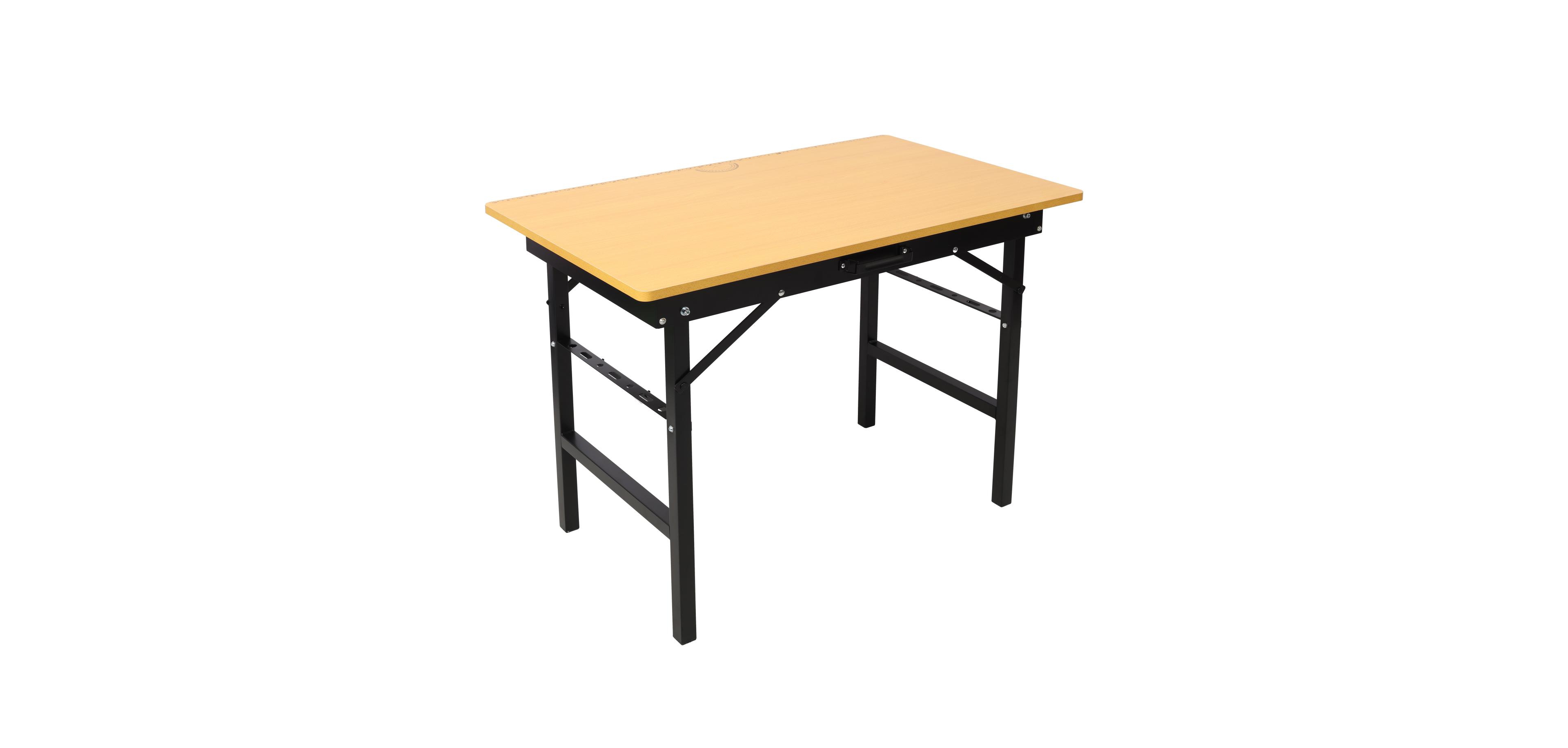 Streamdale Furniture Portable Folding Work Table with Measuring Tape