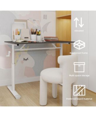Streamdale Adjustable Height Study Desk - Kids & Adults, Compact Design