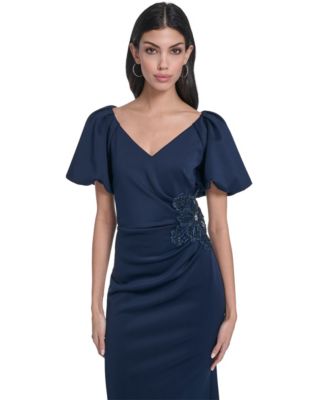 Women's V-Neck Ball Gown