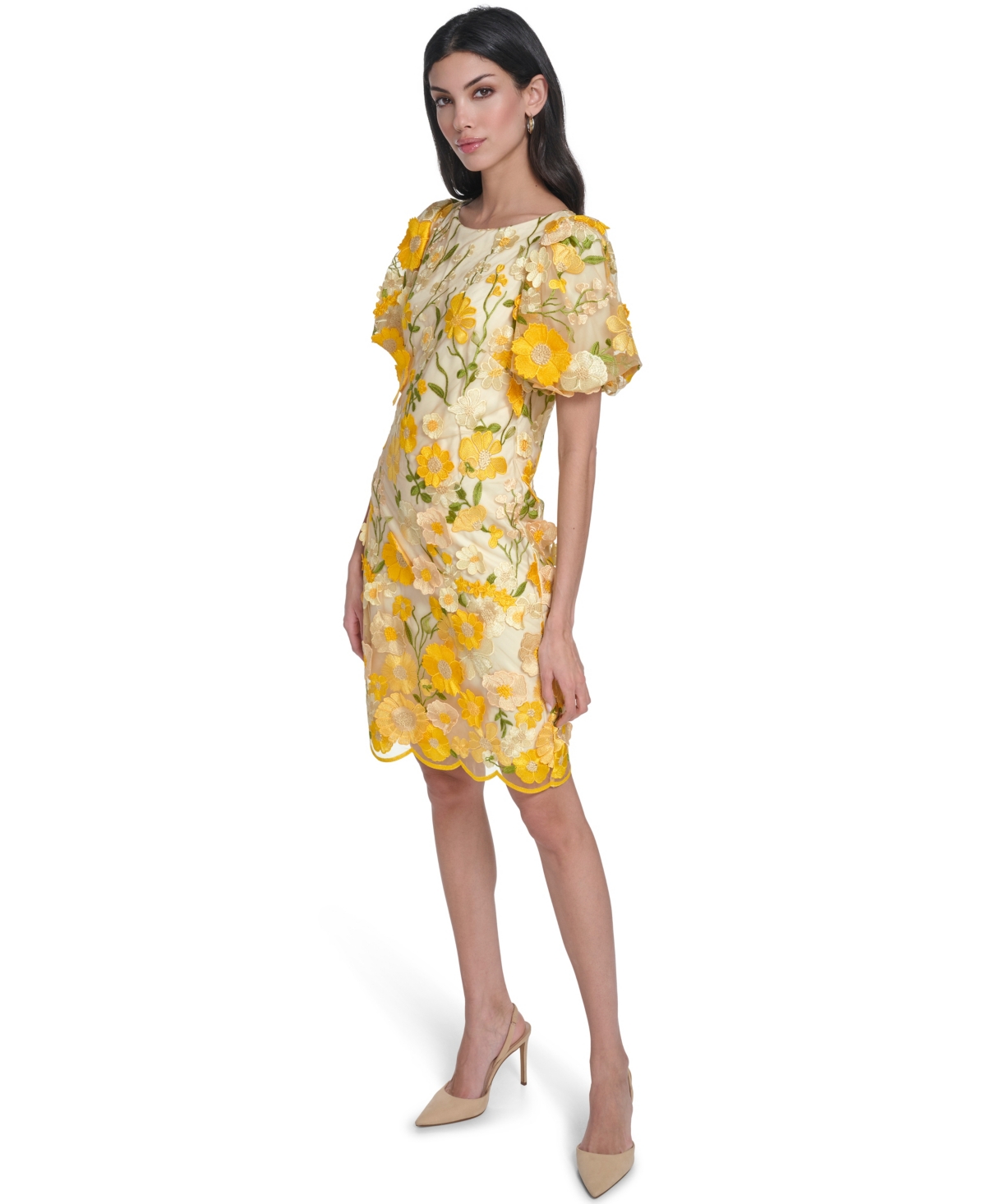 Eliza J Women's Boat Neck Shift Dress