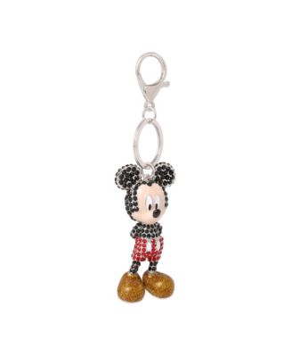 Mickey Mouse Crystal Pav&eacute; Bag Charm Keychain – Officially Licensed