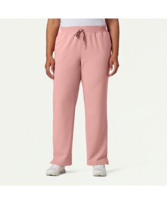 Petite Womens's Xenos 5-Pocket Classic Mid-Rise Scrub Pant