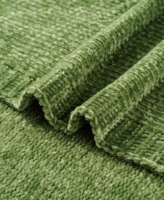 Lifestyle Solid Woven Micro Chenille Throw, 51" x 67"