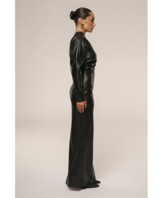 Women's Ace PU Leather Skirt