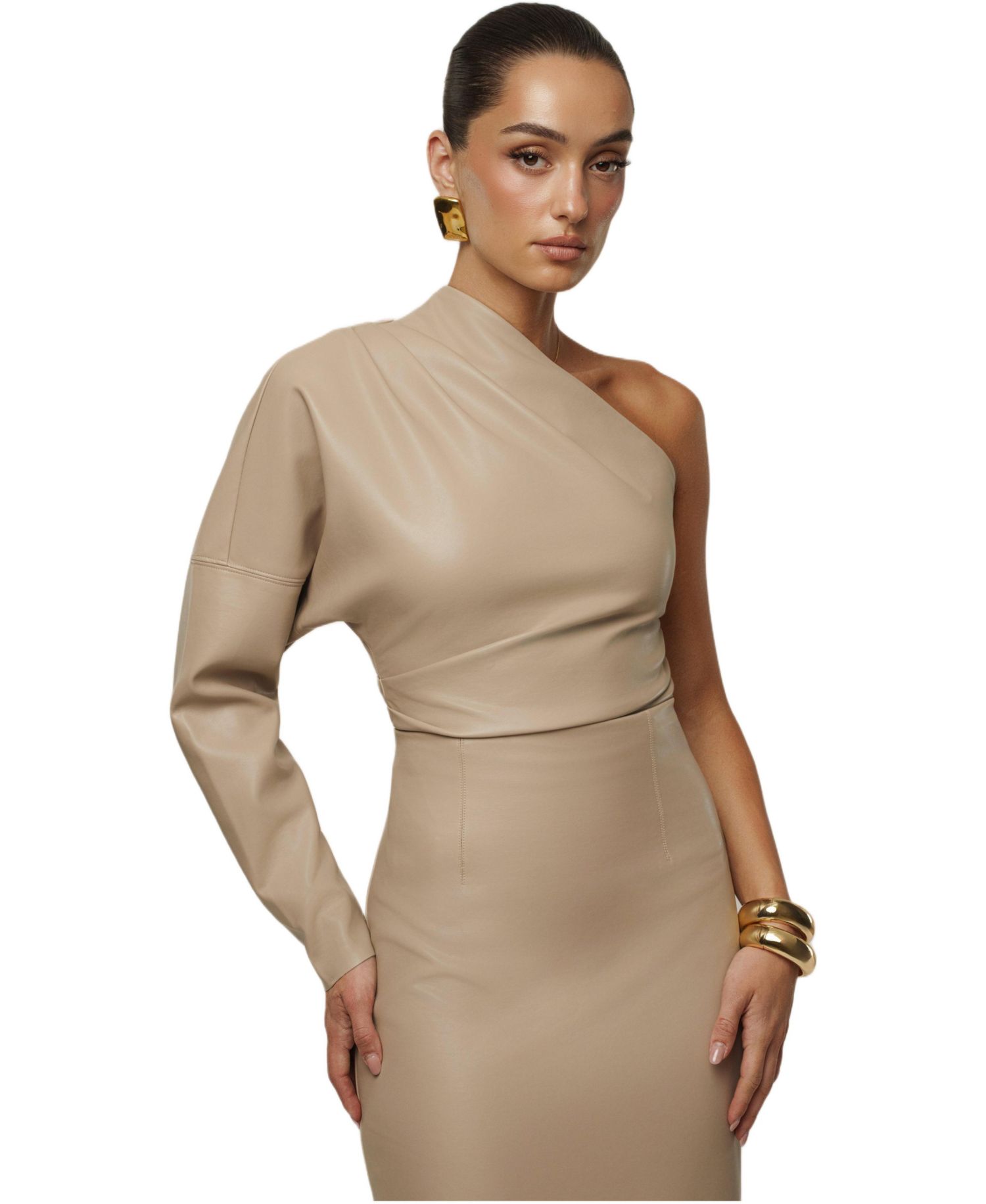 Women's Demi One Shoulder Top