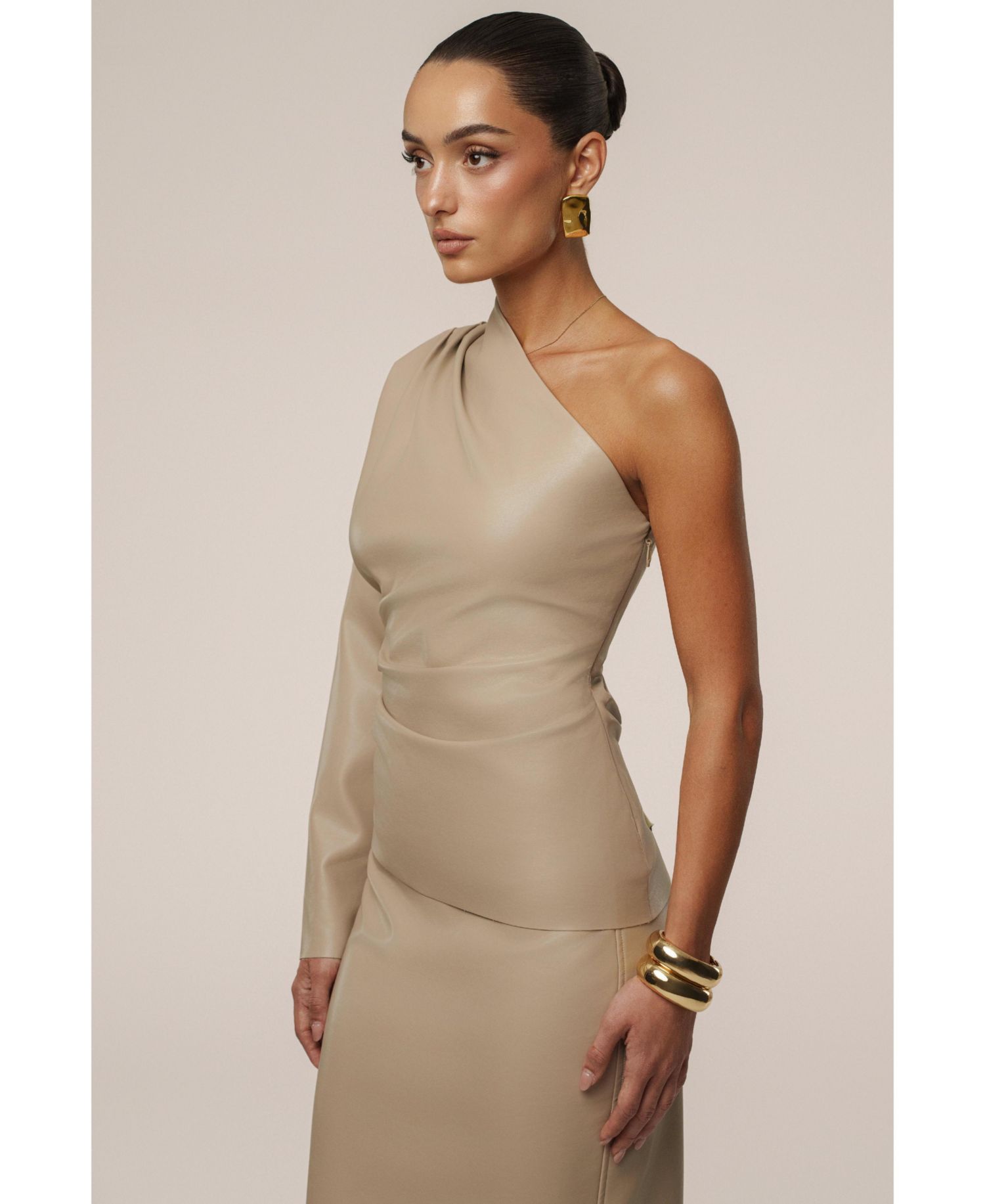 Women's Demi One Shoulder Top