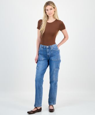 Women's High Rise Utility Denim Jeans