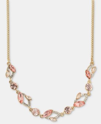Multi-Stone Vine 16" Statement Necklace