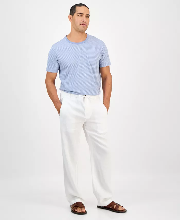 Men's 100% Linen Pants - thumbnail 3