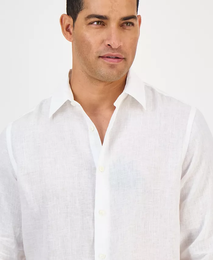 Men's 100% Linen Shirt - thumbnail 6