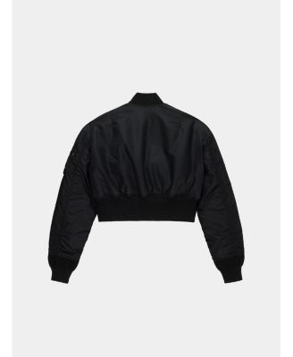 Women's Cropped Ma-1 Flight Jacket W