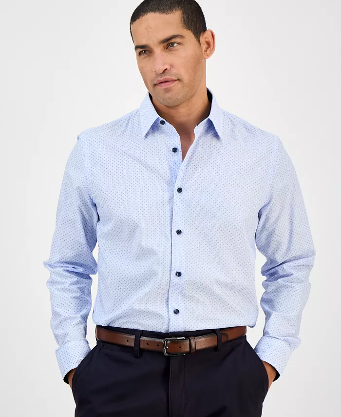 Men's Dot Stripe Shirt