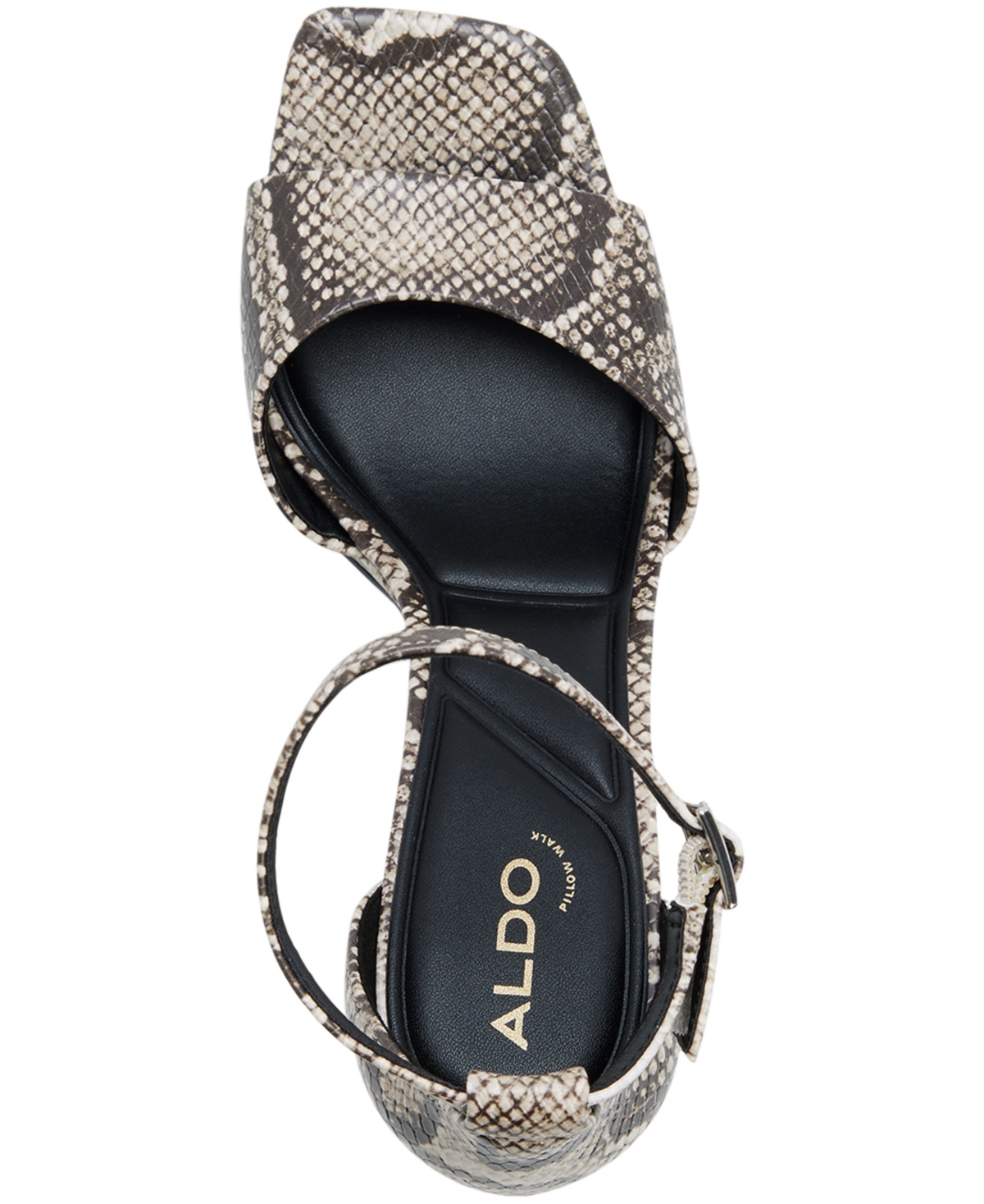 Aldo Women's Eleonia Square Toe Platform Dress Sandals