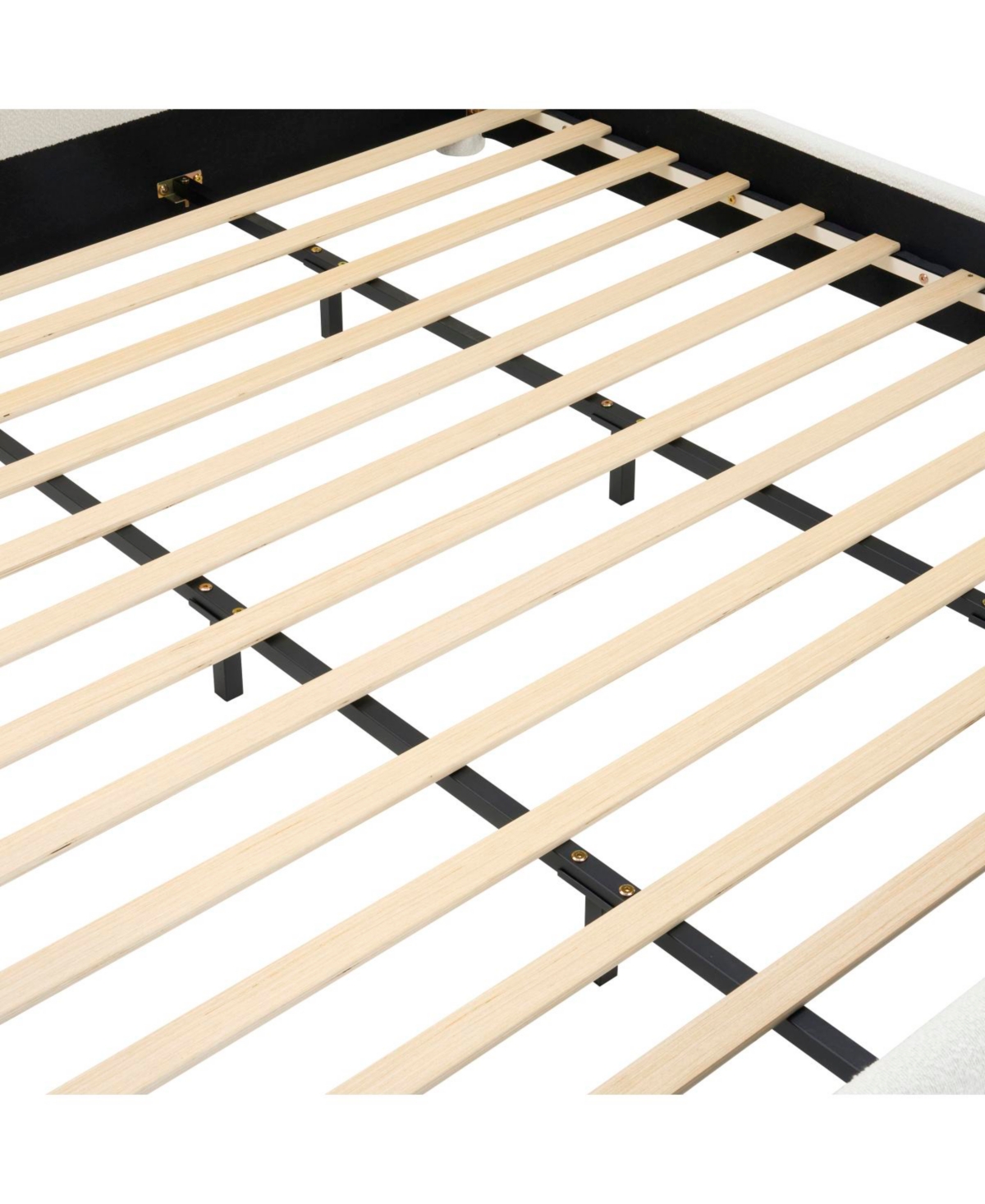 Streamdale Furniture Dark Green Velvet Soft Bed, King