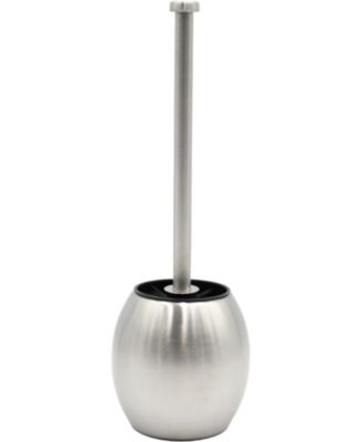 Stainless-Steel Holder, Fingerprint-Proof, Rust Resistant Toilet Bowl Cleaning Brush