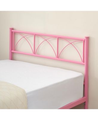 Twin Bed Frame with Headboard, 12.2" H Metal Platform Bed Frame