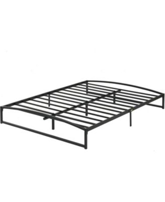 Full Size 6 Inch Metal Platform Bed Frame Heavy Duty Slats Underbed Storage Noise-Free Non-Slip