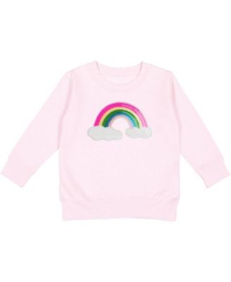 Baby Girls Rainbow Sequin Patch Sweatshirt