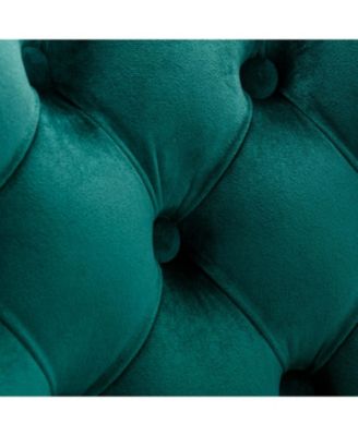 Adjustable Swivel Velvet Bar Stools Set of 2