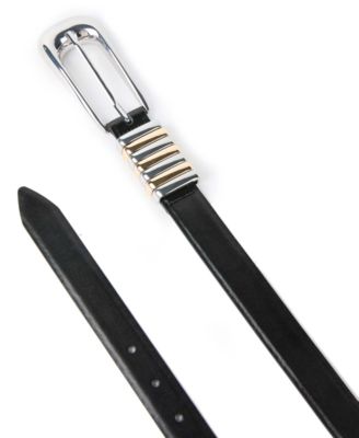 Metal Core Oversized Buckle Belt