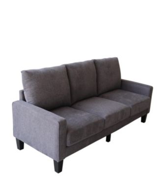 Modern Living Room Furniture Sofa In Dark Fabric