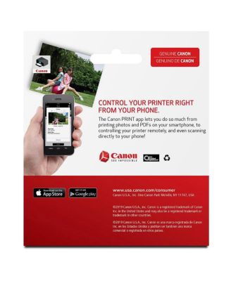 2 Pack PG-260XL Black & CL-261XL Color Ink Cartridge Value Pack for PIXMA TR7020, TS5320 Printers