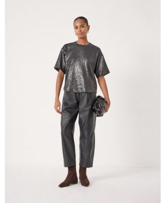 Women's Holly Matte Sequin T-Shirt