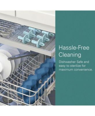 Baby Popsicle Mold – Silicone Teething Ice Pop Molds for Infants & Toddlers, 6-Cavity, BPA-Free, Dishwasher Safe