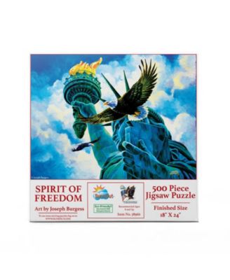Spirit of Freedom 500 piece Jigsaw Puzzle for Adults  Fourth of July