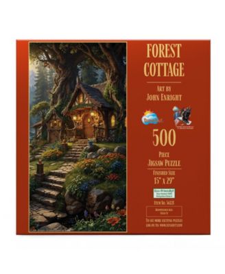 Forest Cottage 500 piece Jigsaw Puzzle for Adults