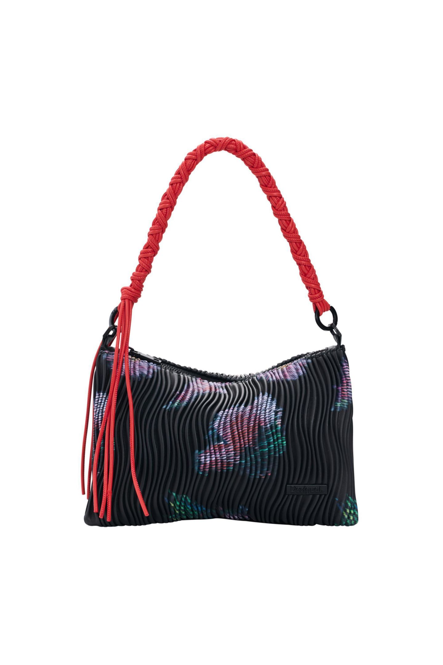 Женская сумка Desigual Medium textured, цвет: Чёрный — фото 4