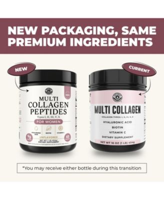 Multi Collagen, Unflavored, 16oz