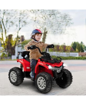 12V Kids Ride On ATV 4 Wheeler with MP3 and Headlights-Red