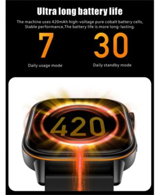 Rugged QX17 2025 Smart Watch, Waterproof, Bluetooth Calling, GPS Single-Frequency Actions Chip 5-Mode Positioning