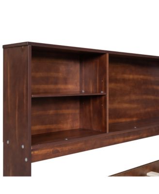 Wooden Captain's Bed with Storage