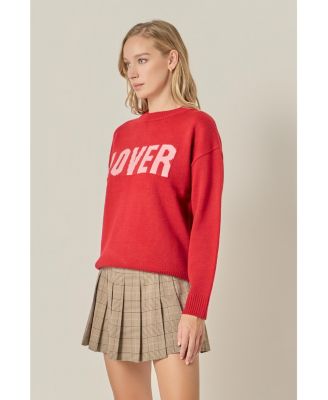 Women's Crewneck Statement Sweater