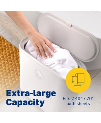 Towel Warmer, Large Bucket Style Towel Heater with LED Display - Fits Two 40"x70” Towels